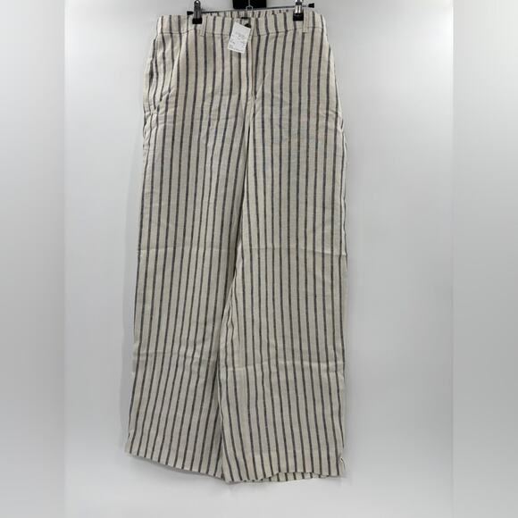 J.Crew Harbor pant in striped linen - Picture 7 of 7